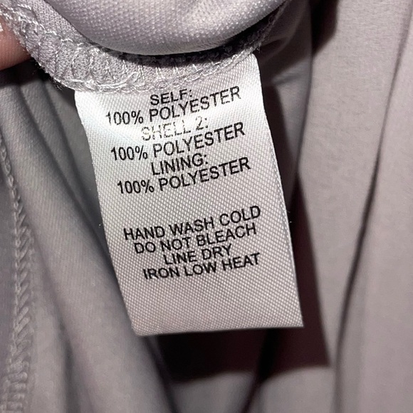 LULU'S Light Gray Picture Perfect Lace High Neck Maxi Dress Small Bridesmaid - Picture 10 of 10